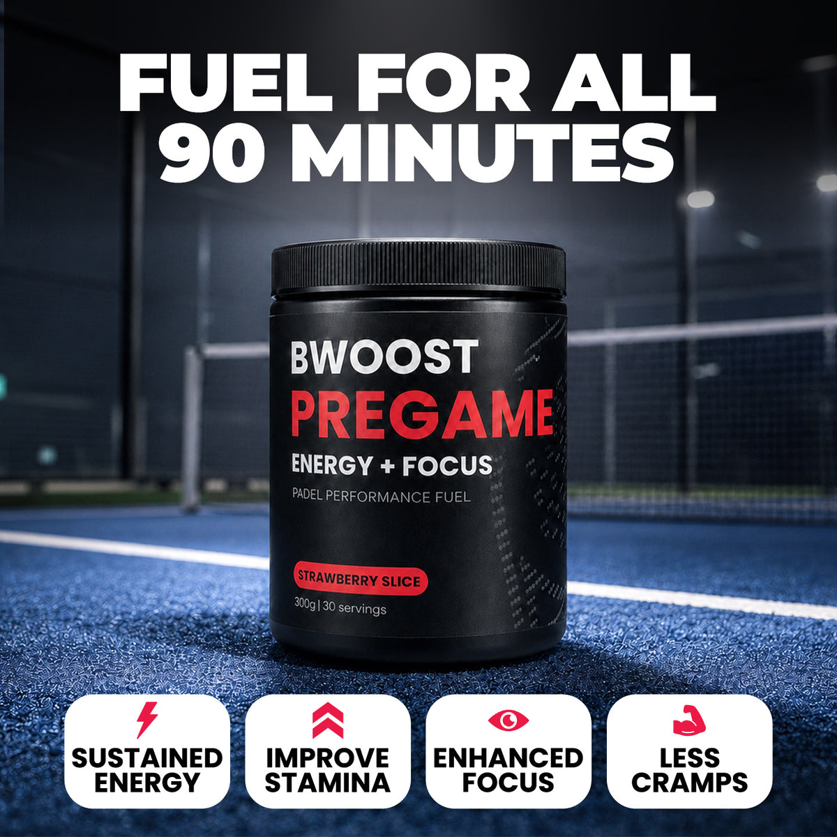 Bwoost® Padel Preworkout