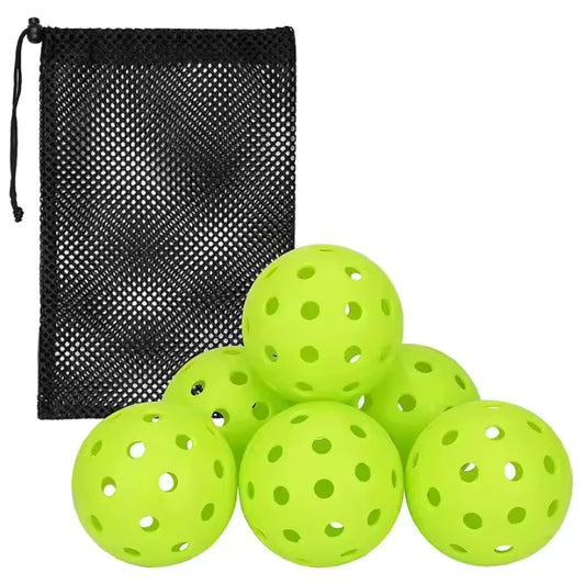 7 Pickleballs + Bag